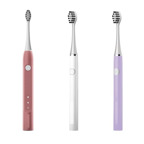 Gleem Electric Toothbrush Replacement Heads, W-Shaped Nylon Bristles (White)