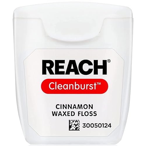 Cleanburst Cinnamon Waxed Floss - 55 Yards, Pack of 12