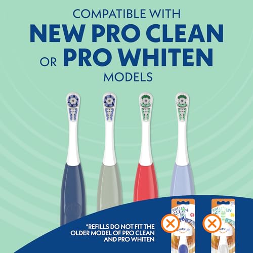 Spinbrush New PRO WHITEN Toothbrush Replacement Heads, 2 Count