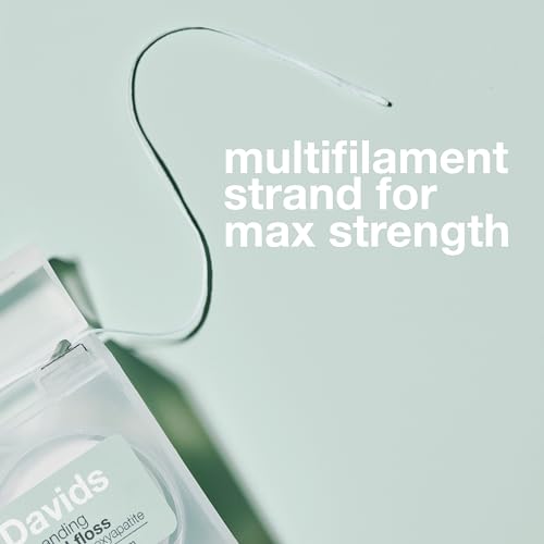 David's Kid-Friendly Vegan Dental Floss Refills, 2 Spools