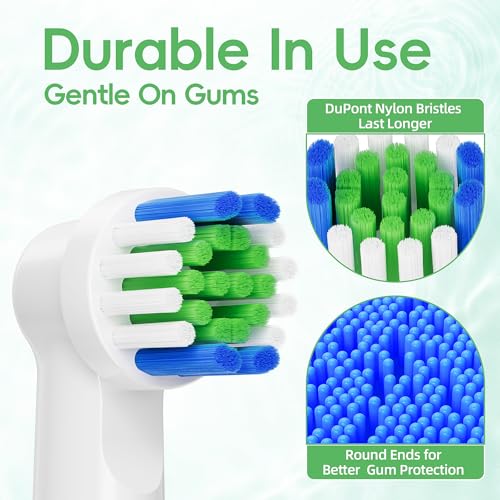 Oral B Compatible 12 Pack Medium & Soft Toothbrush Heads Deep Clean