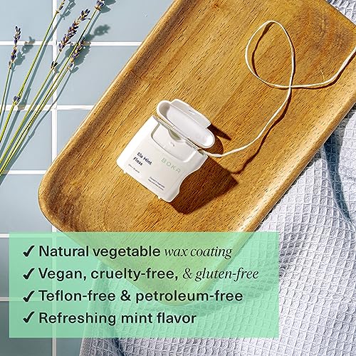 Boka Ela Mint Plant-Based Woven Dental Floss, 30 Yards (Pack of 1)